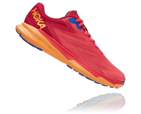 Hoka One One Zinal Ženske Trail Tekaški Čevlji Roza / Oranžna SI-046398E